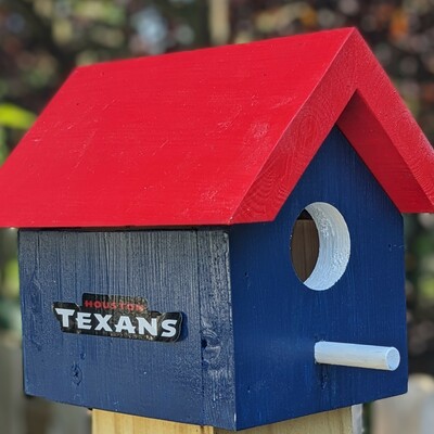 Texans bird house