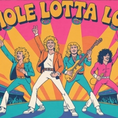 The “whole lotta rock” bundle– 2 rock towels + leather-look tote