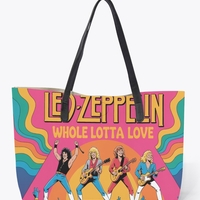 The “Whole Lotta Rock” Bundle– 2 Rock Towels + Leather-Look Tote - Thumbnail 5