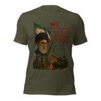 We Want To Smoke The Bang And The Boom XL ARMY GREEN and BLACK - Thumbnail 1