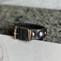 1-Row Rainbow large dome studs wristband #2 - Thumbnail 5