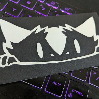 O.v.o  ( vinyl car decal)