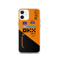 Oscar Piastri McLaren F1 race suit 2025 Clear Case for iPhone - Thumbnail 13