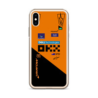 Oscar Piastri McLaren F1 race suit 2025 Clear Case for iPhone - Thumbnail 52