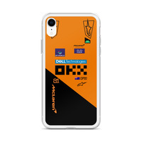 Oscar Piastri McLaren F1 race suit 2025 Clear Case for iPhone - Thumbnail 56
