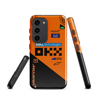 Oscar Piastri McLaren F1 race suit 2025 Tough case for Samsung Galaxy - Thumbnail 15