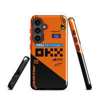 Oscar Piastri McLaren F1 race suit 2025 Tough case for Samsung Galaxy - Thumbnail 18