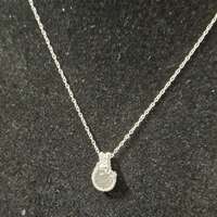 Silver Glow Labradorite Pendant Necklace - Thumbnail 1