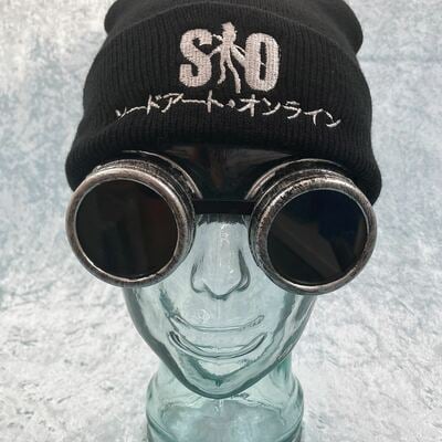 Kirito sword art online classic black winter beanie