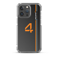 McLaren F1 Lando Norris LN4 2025 MagSafe clear case for iPhone - Thumbnail 5