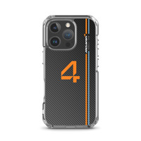 McLaren F1 Lando Norris LN4 2025 MagSafe clear case for iPhone - Thumbnail 10