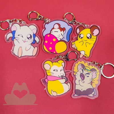 Hamtaro charm bundle