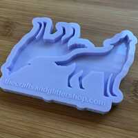 Howling Wolf Silicone Mold - Thumbnail 4