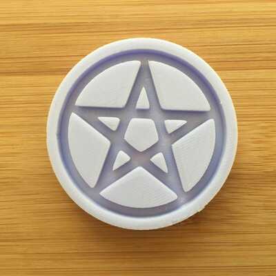 Pentagram silicone mold