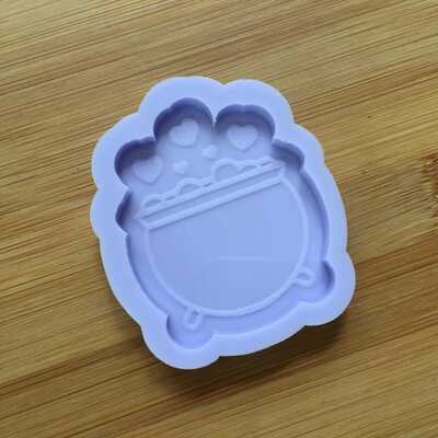 Love potion cauldron silicone mold