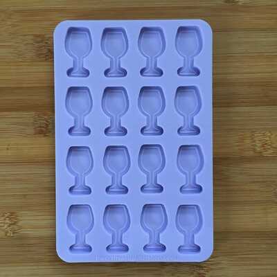Wine glass silicone mold