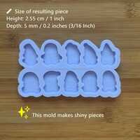 Gnomes Silicone Mold - Thumbnail 1