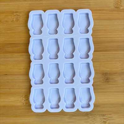 Whisky glass silicone mold