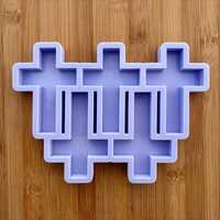 3" Cross Silicone Mold - Thumbnail 2
