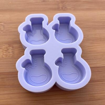 Science beaker silicone mold