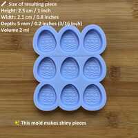 Easter Egg Silicone Mold - Thumbnail 1