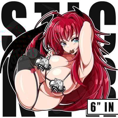 6" vinyl stickers: rias