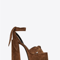 Ankle strap Roman shoes with thick heels plus size women's sandals 4 colors - Thumbnail 5