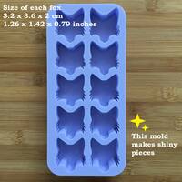 Fox Head Silicone Mold - Thumbnail 1