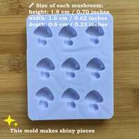18mm Mushroom Silicone Mold - Thumbnail 1