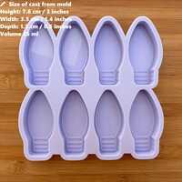 Light Bulb Silicone Mold - Thumbnail 1