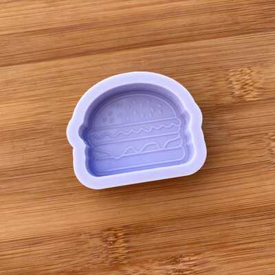 Burger silicone mold
