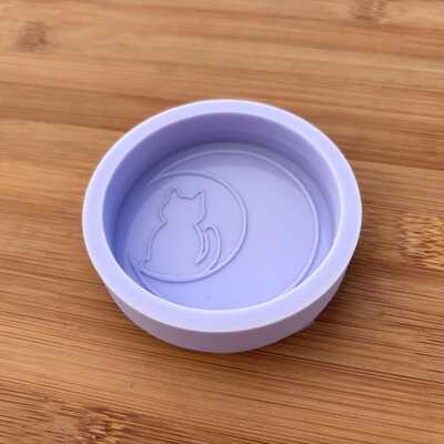 Cat crescent moon silicone mold