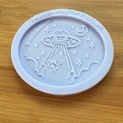 Abducted cow silicone mold