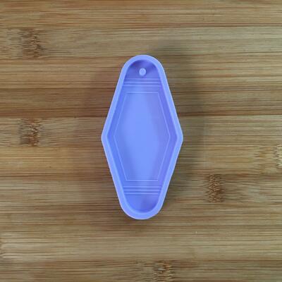 Retro Hotel Tag Silicone Mold