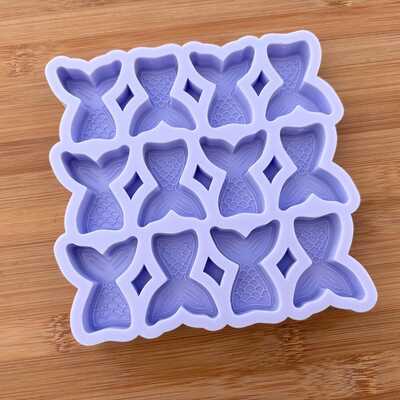 Mermaid tail silicone mold