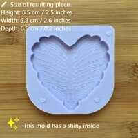 Heart Rib Cage Silicone Mold - Thumbnail 1