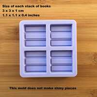 Stack of Books Silicone Mold - Thumbnail 2