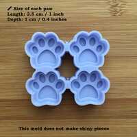 Paws Silicone Mold - Thumbnail 1