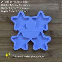 Star Silicone Mold - Thumbnail 1