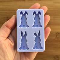 Easter Bunny Silicone Mold - Thumbnail 4
