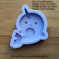 Narwhal Silicone Mold - Thumbnail 1