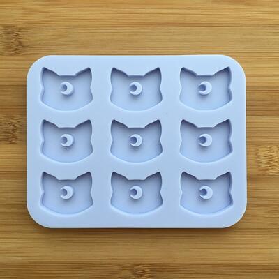 Moon cat silicone mold - Thumbnail 1