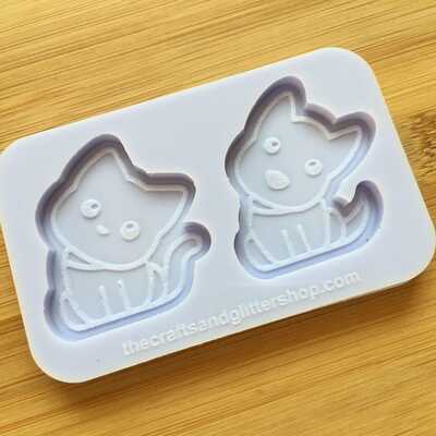 Puppy & kitten silicone mold