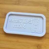 Bull Terrier Mom Silicone Mold - Thumbnail 3