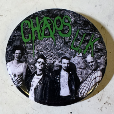 Chaos uk pin badge