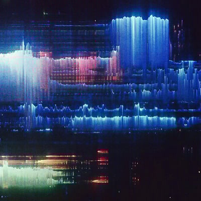 Dystopika 002 - large giclée print - 21" x 11" - Thumbnail 1
