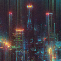 SET OF 3 dystopika 001/2/3 matching #1/25 large giclée prints - Thumbnail 1