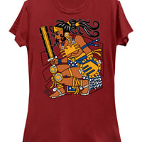 AP WW New Ladies Slim Fit T-Shirt - Thumbnail 2