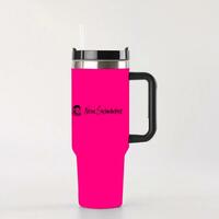 Neon swimmers Tumbler 40 oz With Handle, Multiple Colors To Choose From  - Thumbnail 8