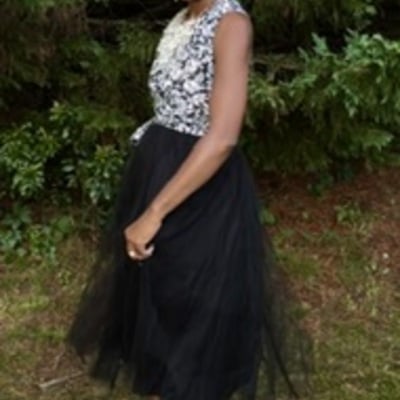 Garden party halter tulle dress - Thumbnail 1